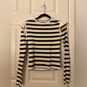 Striped Long-Sleeve Shirt - Classic & Chic!